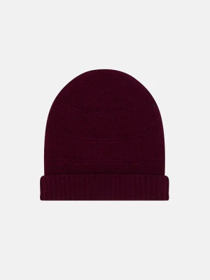 Perfect Cashmere Kaszmirowa czapka "Ember" w kolorze bordowym rozmiar: onesize