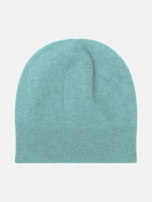 Perfect Cashmere Kaszmirowa czapka "Faith" w kolorze turkusowym rozmiar: onesize