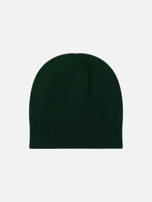 Perfect Cashmere Kaszmirowa czapka "Ginger" w kolorze ciemnozielonym rozmiar: onesize