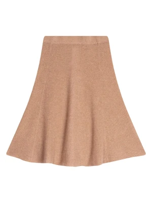 Perfect Cashmere Kaszmirowa spódnica "Shaw" w kolorze beżowym rozmiar: M