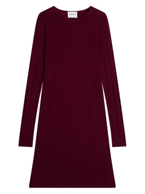 Perfect Cashmere Kaszmirowa sukienka "Lola" w kolorze bordowym rozmiar: M