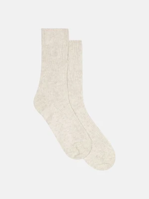 Perfect Cashmere Kaszmirowe skarpety "Dayaya" w kolorze szarym rozmiar: onesize