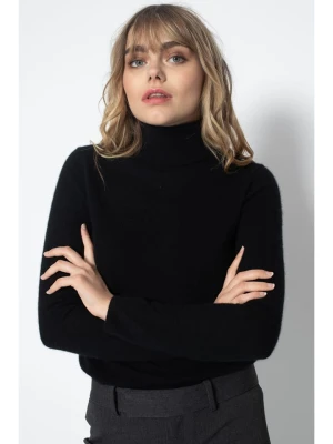 Perfect Cashmere Kaszmirowy golf "Ashley" w kolorze czarnym rozmiar: XXL
