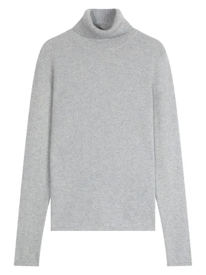 Perfect Cashmere Kaszmirowy golf "Bise" w kolorze szarym rozmiar: L