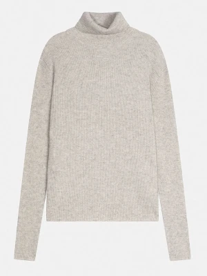 Perfect Cashmere Kaszmirowy golf "Elly" w kolorze jasnoszarym rozmiar: M