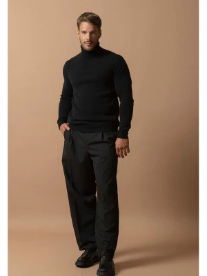 Perfect Cashmere Kaszmirowy golf "Marius" w kolorze czarnym rozmiar: L