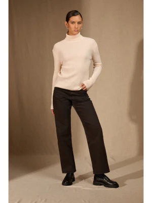 Perfect Cashmere Kaszmirowy golf "Suzie" w kolorze beżowym rozmiar: L