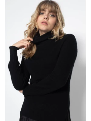 Zdjęcie produktu Perfect Cashmere Kaszmirowy golf "Tracy" w kolorze czarnym rozmiar: XL