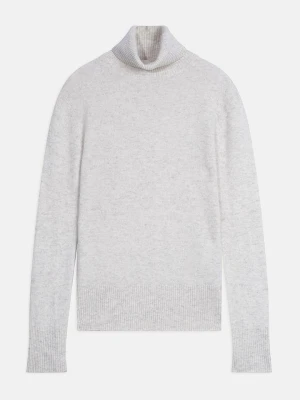 Perfect Cashmere Kaszmirowy golf "Tracy" w kolorze jasnoszarym rozmiar: M
