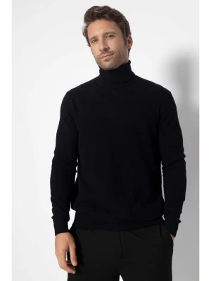 Perfect Cashmere Kaszmirowy golf "Trevor" w kolorze czarnym rozmiar: XL