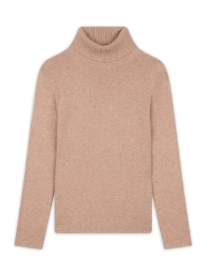 Perfect Cashmere Kaszmirowy golf w kolorze beżowym rozmiar: L