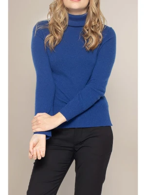Perfect Cashmere Kaszmirowy golf w kolorze granatowym rozmiar: M