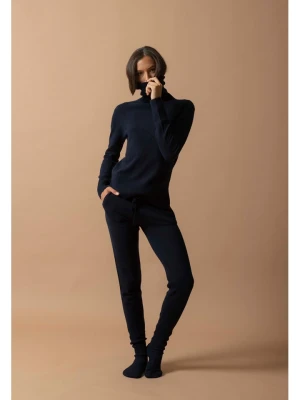 Perfect Cashmere Kaszmirowy golf w kolorze granatowym rozmiar: XL