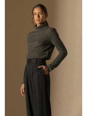 Perfect Cashmere Kaszmirowy golf "Willow" w kolorze czarnym rozmiar: XL