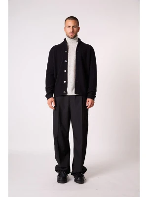 Perfect Cashmere Kaszmirowy kardigan "Gilmour" w kolorze czarnym rozmiar: M