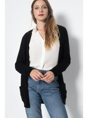 Perfect Cashmere Kaszmirowy kardigan "Pearl" w kolorze czarnym rozmiar: S