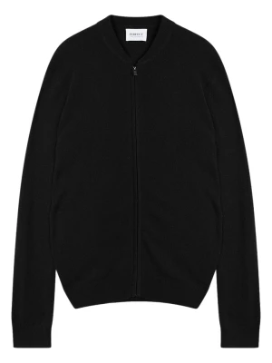 Perfect Cashmere Kaszmirowy kardigan "Polnoon" w kolorze czarnym rozmiar: L