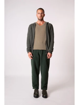 Perfect Cashmere Kaszmirowy kardigan w kolorze khaki rozmiar: S