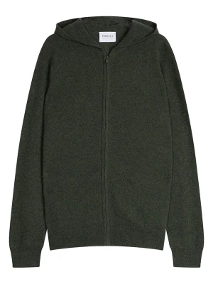 Perfect Cashmere Kaszmirowy kardigan w kolorze khaki rozmiar: XXL