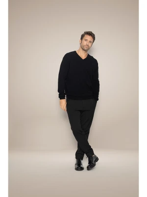 Perfect Cashmere Kaszmirowy sweter "Alexander" w kolorze czarnym rozmiar: L