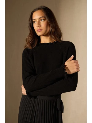 Perfect Cashmere Kaszmirowy sweter "Arlenia" w kolorze czarnym rozmiar: XL