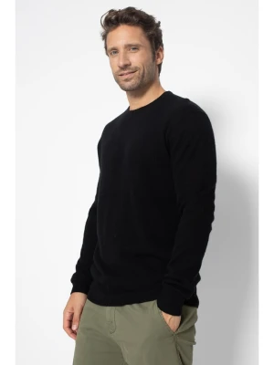 Perfect Cashmere Kaszmirowy sweter "Blake" w kolorze czarnym rozmiar: L