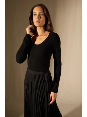 Perfect Cashmere Kaszmirowy sweter "Cylena" w kolorze czarnym rozmiar: XXL