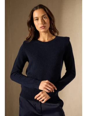 Perfect Cashmere Kaszmirowy sweter "Devezas" w kolorze granatowym rozmiar: S