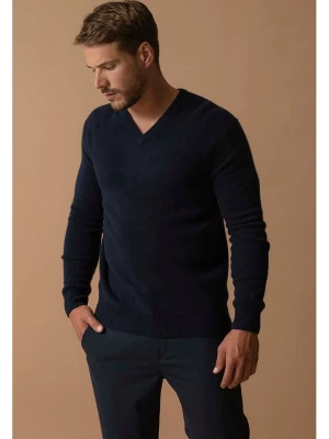 Perfect Cashmere Kaszmirowy sweter "Enzo" w kolorze granatowym rozmiar: XXL