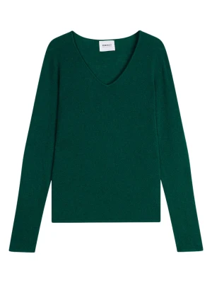 Perfect Cashmere Kaszmirowy sweter "Galise" w kolorze ciemnozielonym rozmiar: L