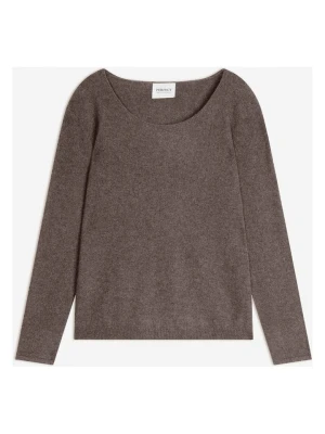 Perfect Cashmere Kaszmirowy sweter "Lindsay" w kolorze brązowym rozmiar: M
