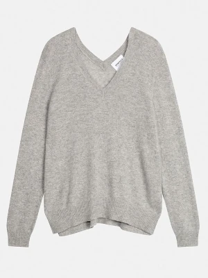 Perfect Cashmere Kaszmirowy sweter "Lova" w kolorze jasnoszarym rozmiar: M