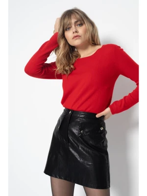 Perfect Cashmere Kaszmirowy sweter "Oprah" w kolorze czerwonym rozmiar: XXL