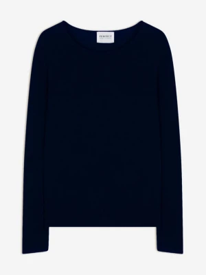 Perfect Cashmere Kaszmirowy sweter "Oprah" w kolorze granatowym rozmiar: XL