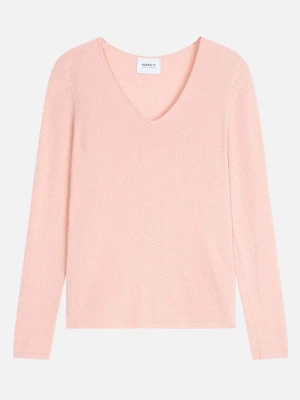 Perfect Cashmere Kaszmirowy sweter "Shannon" w kolorze jasnoróżowym rozmiar: XXL