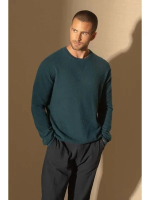 Perfect Cashmere Kaszmirowy sweter "Soan" w kolorze zielonym rozmiar: M