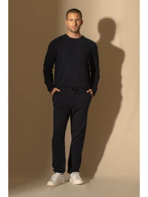 Perfect Cashmere Kaszmirowy sweter w kolorze granatowym rozmiar: L