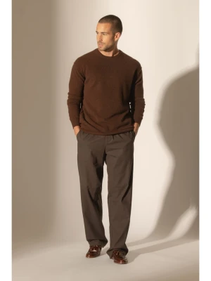 Perfect Cashmere Kaszmirowy sweter w kolorze jasnobrązowym rozmiar: M