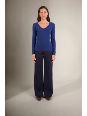 Perfect Cashmere Kaszmirowy sweter w kolorze niebieskim rozmiar: S