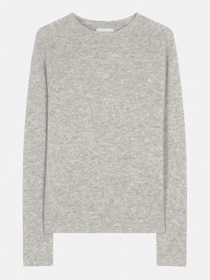 Perfect Cashmere Kaszmirowy sweter "Whitney" w kolorze jasnoszarym rozmiar: L