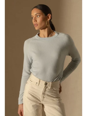Perfect Cashmere Kaszmirowy sweter "Whitney" w kolorze jasnoszarym rozmiar: M