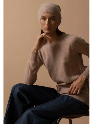 Perfect Cashmere Kaszmirowy sweter "Wilma" w kolorze beżowym rozmiar: L