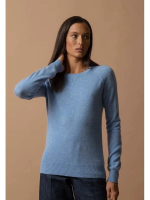 Perfect Cashmere Kaszmirowy sweter "Wilma" w kolorze błękitnym rozmiar: S