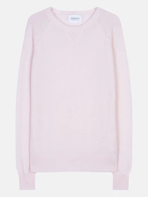 Perfect Cashmere Kaszmirowy sweter "Wilma" w kolorze jasnoróżowym rozmiar: M