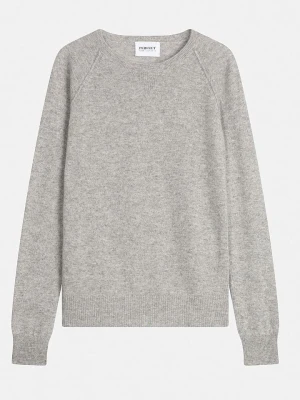 Perfect Cashmere Kaszmirowy sweter "Wilma" w kolorze jasnoszarym rozmiar: XL