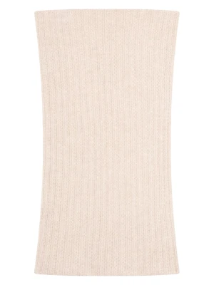 Perfect Cashmere Kaszmirowy szal-koło "Clody" w kolorze beżowym rozmiar: onesize