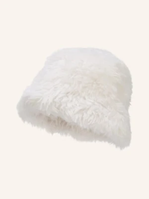 Perfect Moment Kapelusz Typu Bucket Hat Z Sztucznego Futra weiss