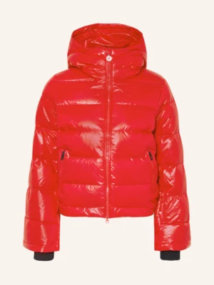 Perfect Moment Kurtka Narciarska Z Puchu Polar Flare rot