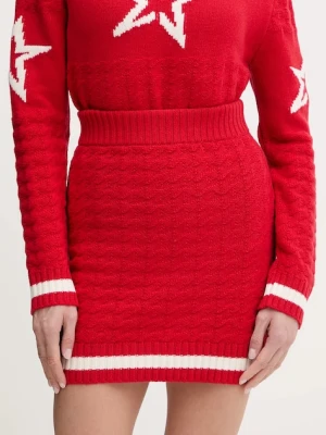 Perfect Moment spódnica sportowa kolor czerwony mini ołówkowa W3001262