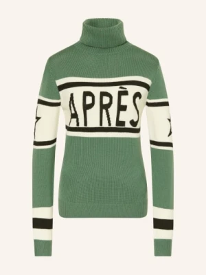 Perfect Moment Sweter Apres Z Wełny Merynosowej gruen